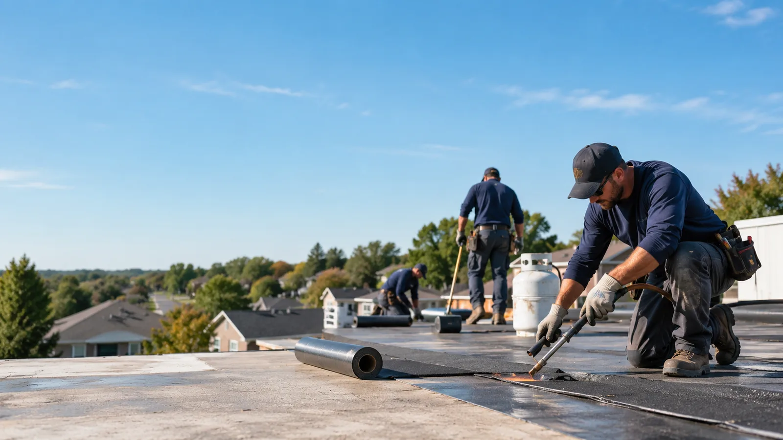 Flat Roof Leak Repair providers in New Albany, OH